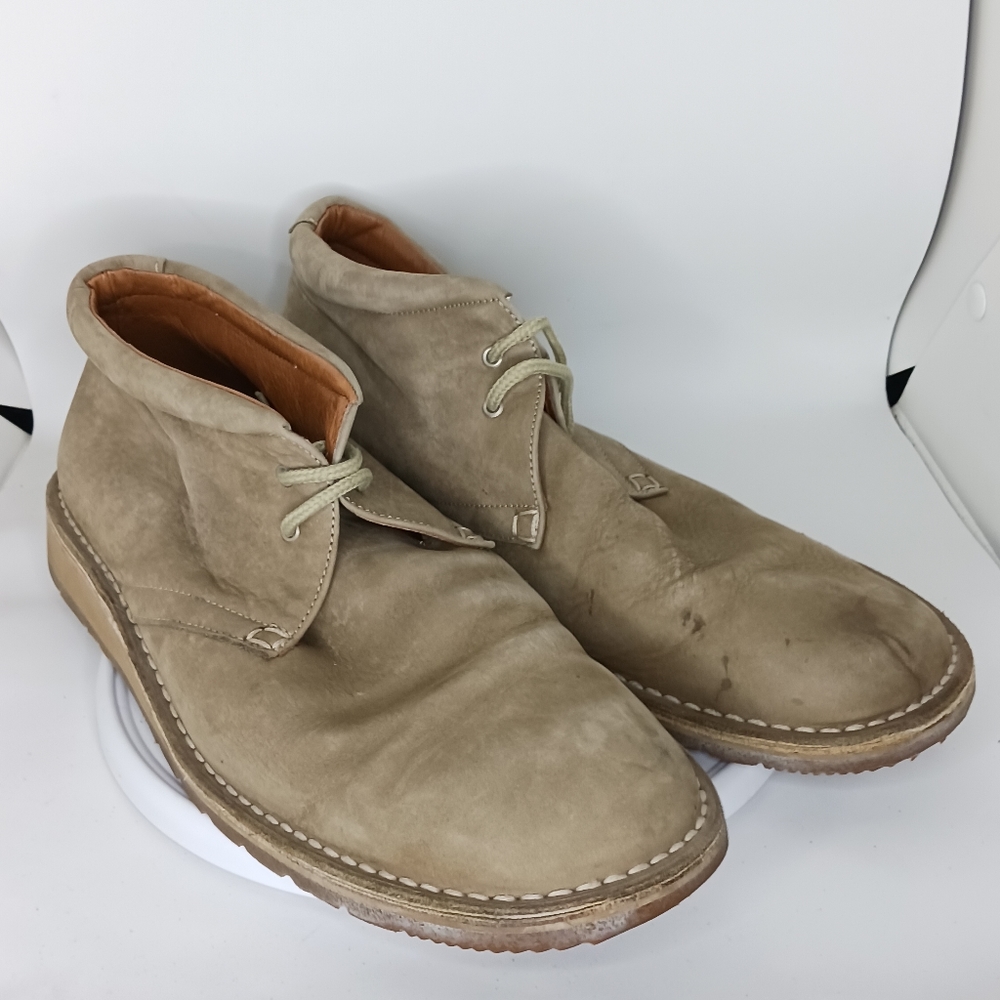 Tommy Bahama Men's Tan Suede Chukka Boots